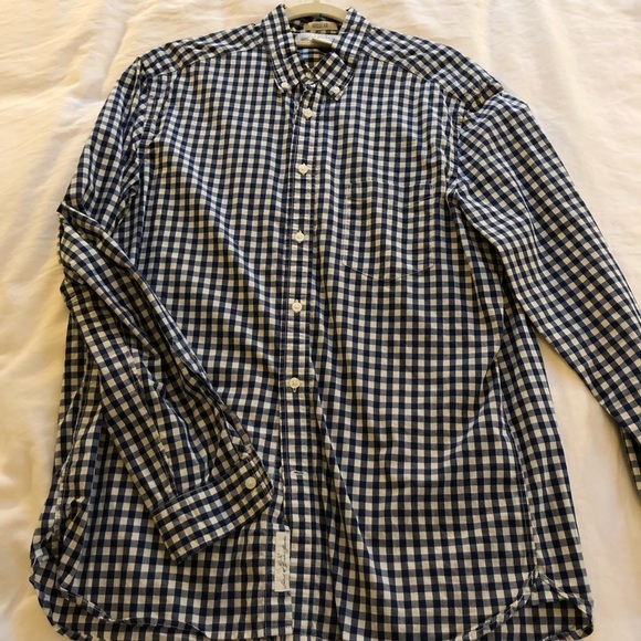 H&M L.O.G.G. Gingham Button Down - Picture 1 of 3
